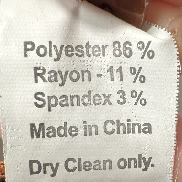 Bagazio Brown Corduroy Dress Pants 36x34 Pleated Front Cuffed Hem Dapper Look - Picture 6 of 10